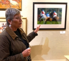 Gail Jenner, Horses in Motion Photograph, 18 x 12 in.